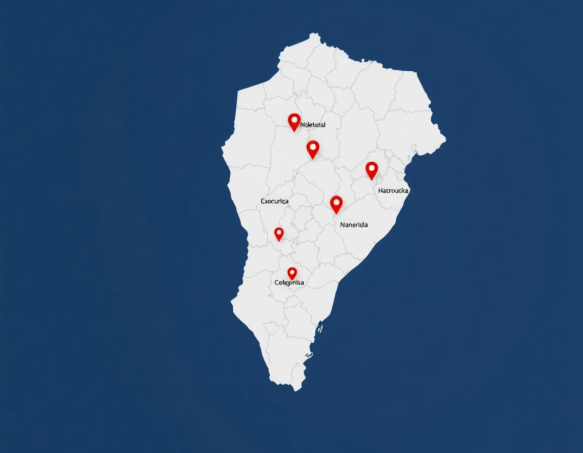 Hvac Service Areas Map